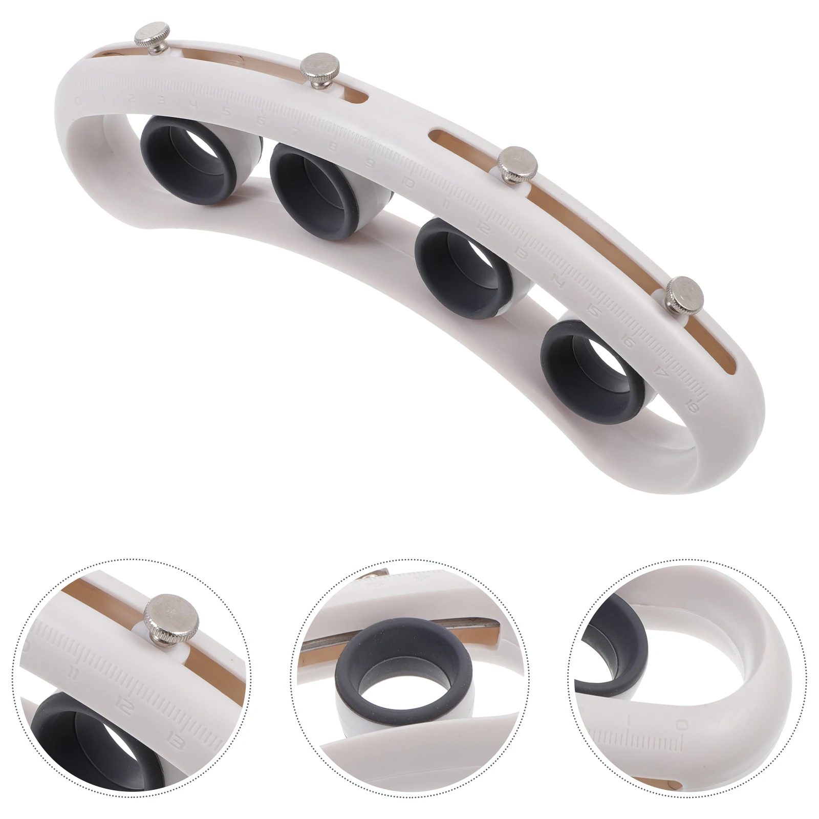 

1Pc Finger Expansion Training Tool For Guitar Ukulele Piano ABS Silicone Stainless Steel Efficient Practice
