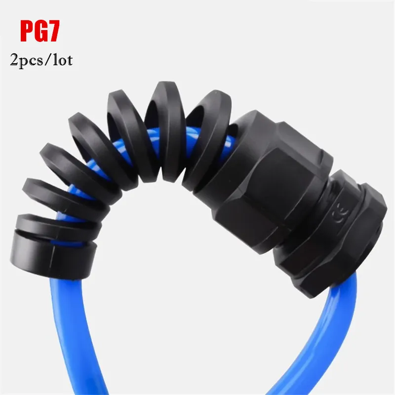 2pcs Voron Micron 120 180 Micron PG Cable Gland M12 Waterproof Anti-Bending Cable Connector (2pcs/lot)