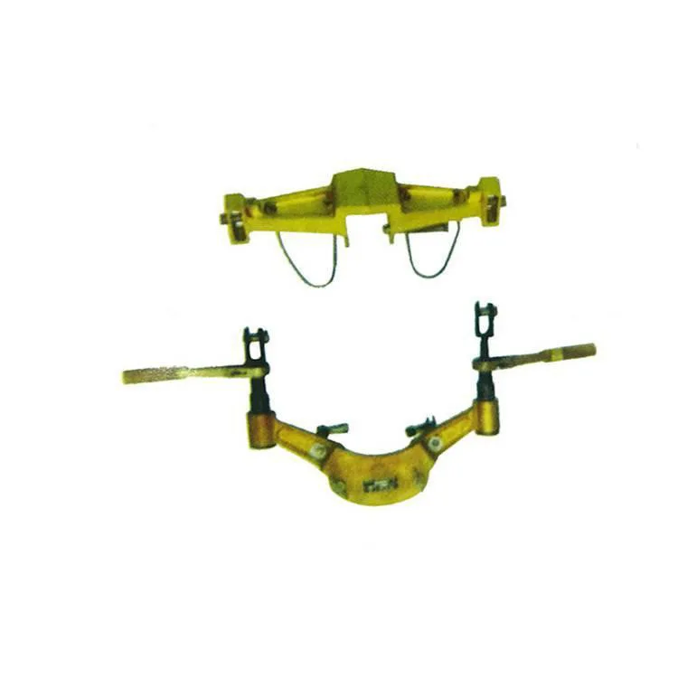 

Eight-character card live operation 110KV line tool steel material lead screw fixture