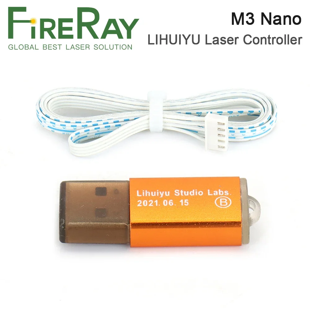 FireRay LIHUIYU M3 Nano Laser Controller Mother Main Board Control Panel Dongle B System for Co2 Engraver Cutter K40