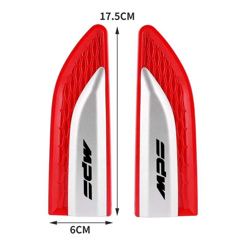كلا الجانبين تصفيف السيارة الجبهة الحاجز تنفيس مصبغة كوة الكسوة ملصق لمازدا MP اكسسوارات السيارات الخارجي الشارات ملصق الكسوة