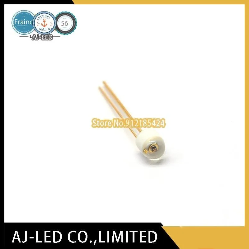 10pcs/lot EL-1CL3 ceramic infrared emitting tube gold pin 3mm wavelength 940nm angle ±53° new