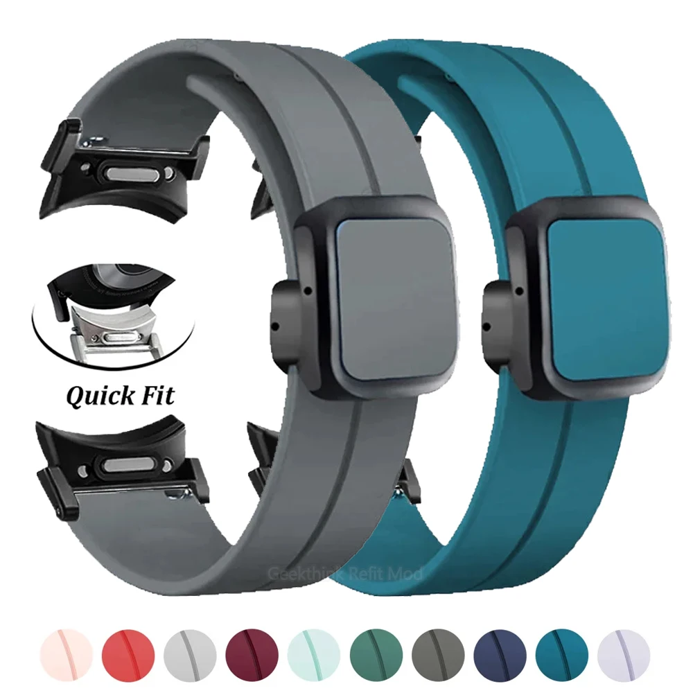 

Ремешок силиконовый для Samsung Galaxy Watch 6 5 4 6 4 Classic 43 47 мм