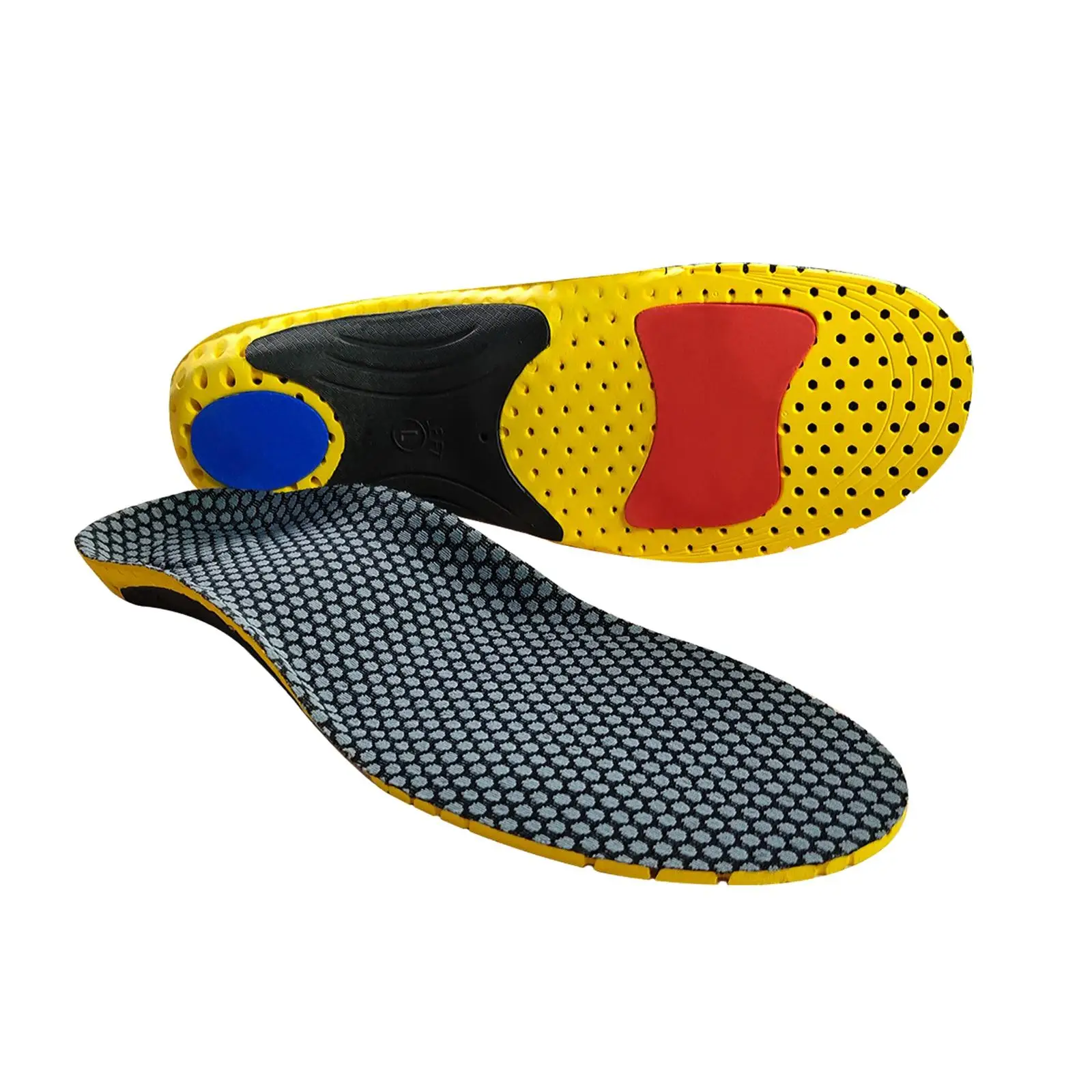 Unisex High Arch Orthopedic Insoles Breathable Cushion Shoe Inserts for Sneakers Sports Shoes Foot Pain Relief