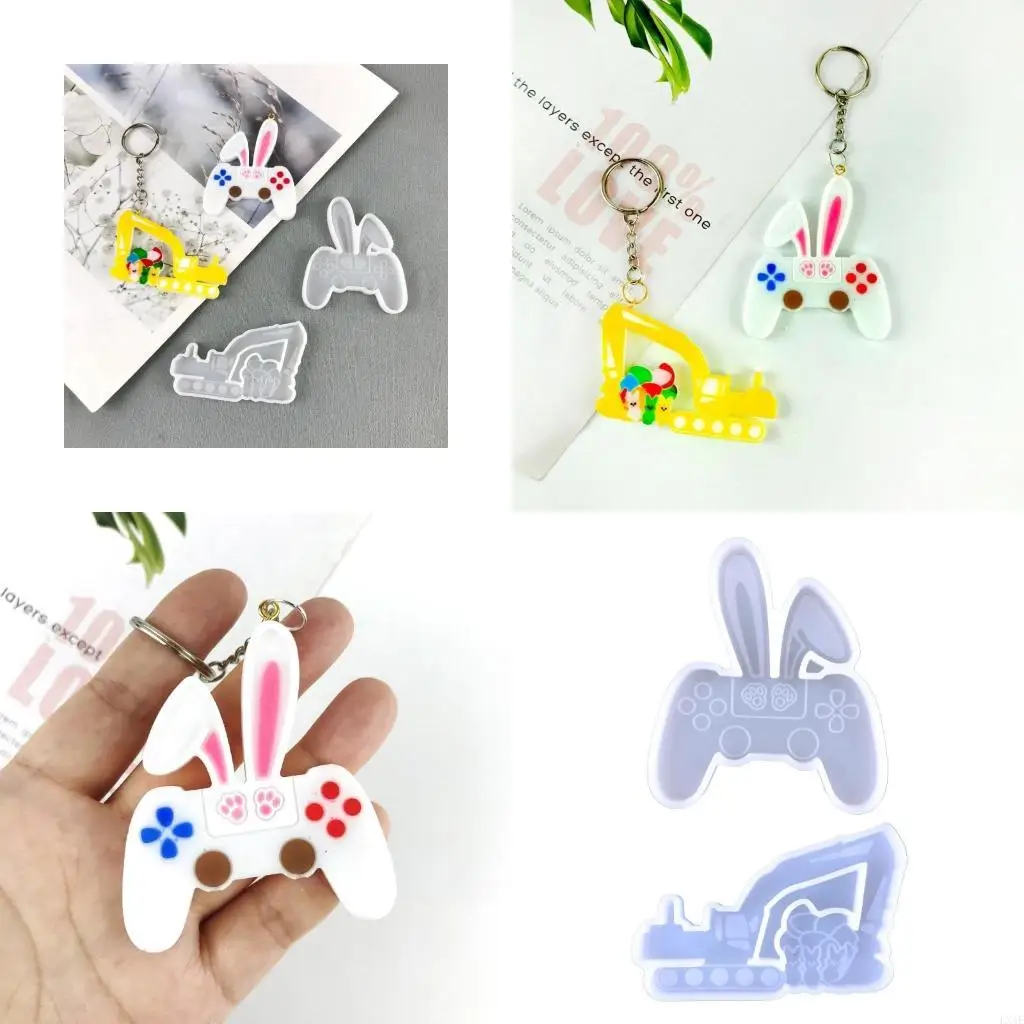 

DIY блестящая глянцевая игра с ручкой для сережек, форма для очарования, смола, эпоксидная смола, ювелирные изделия