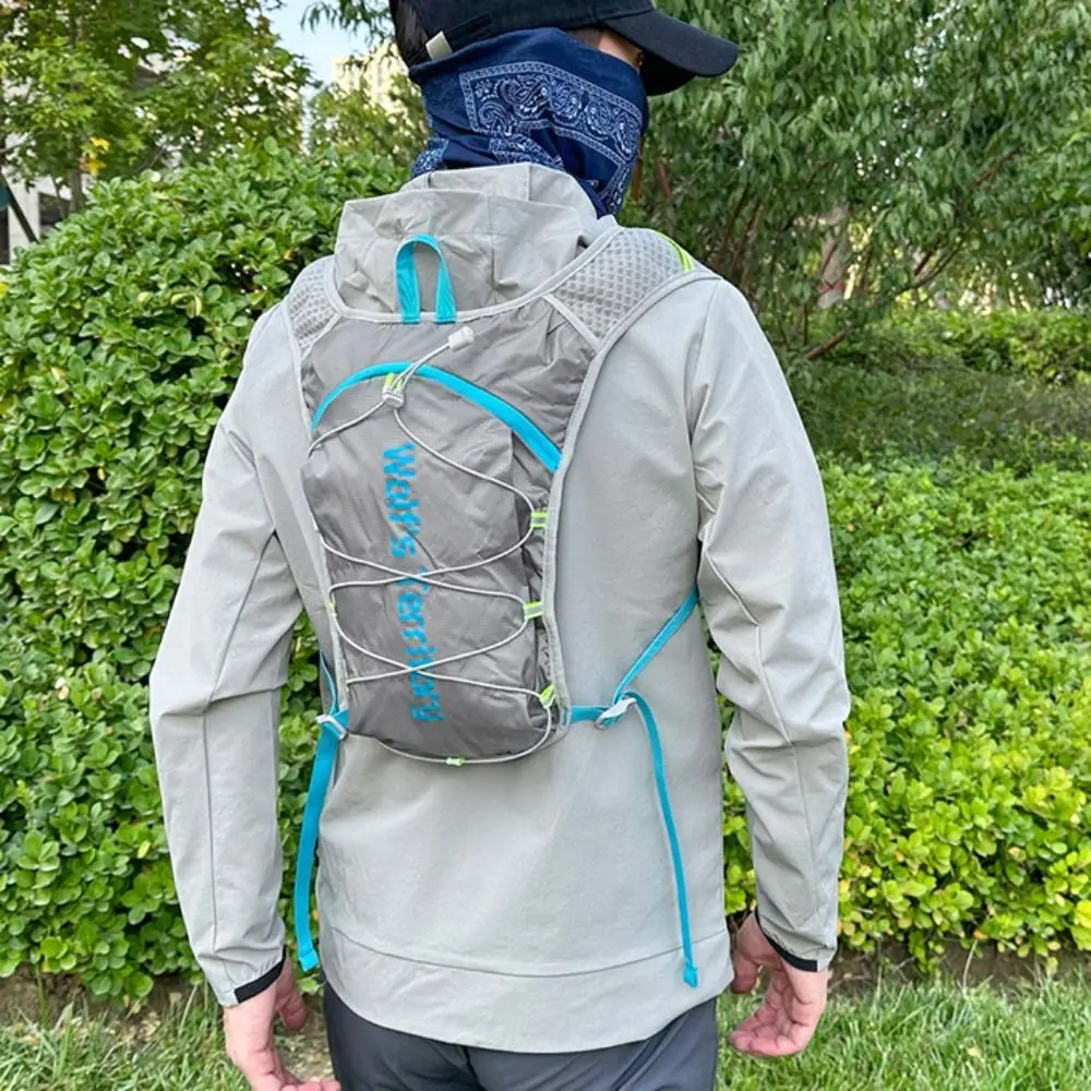 Waterproof Reflective Running Vest Pack Breathable Adjustable Running Hydration Vest Bag Convenient Multifunctional