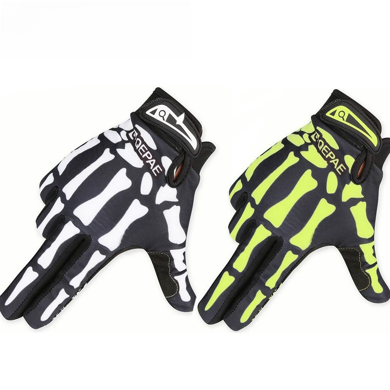 スカルフルフィンガーグローブ防風手袋冬暖かいタッチスクリーンサイクリング用品アウトドアフリースコールドグローブ