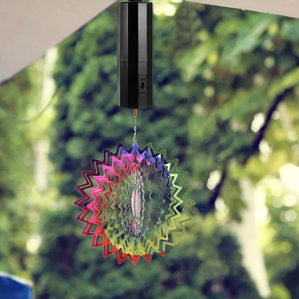 2 stuks elektrische motor voor windgong bediende roterende motor binnen buiten decoratie hangende windspinner lichtgewicht