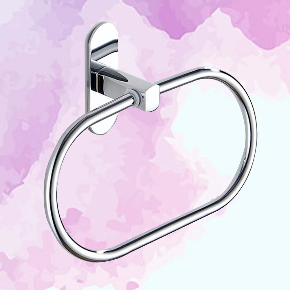 لكمة الحرة منشفة رف الحمام غير قابل للصدأ مقاوم للماء حامل واحد الحائط الحديثة الفولاذ المقاوم للصدأ منشفة بار للمطبخ المنزل