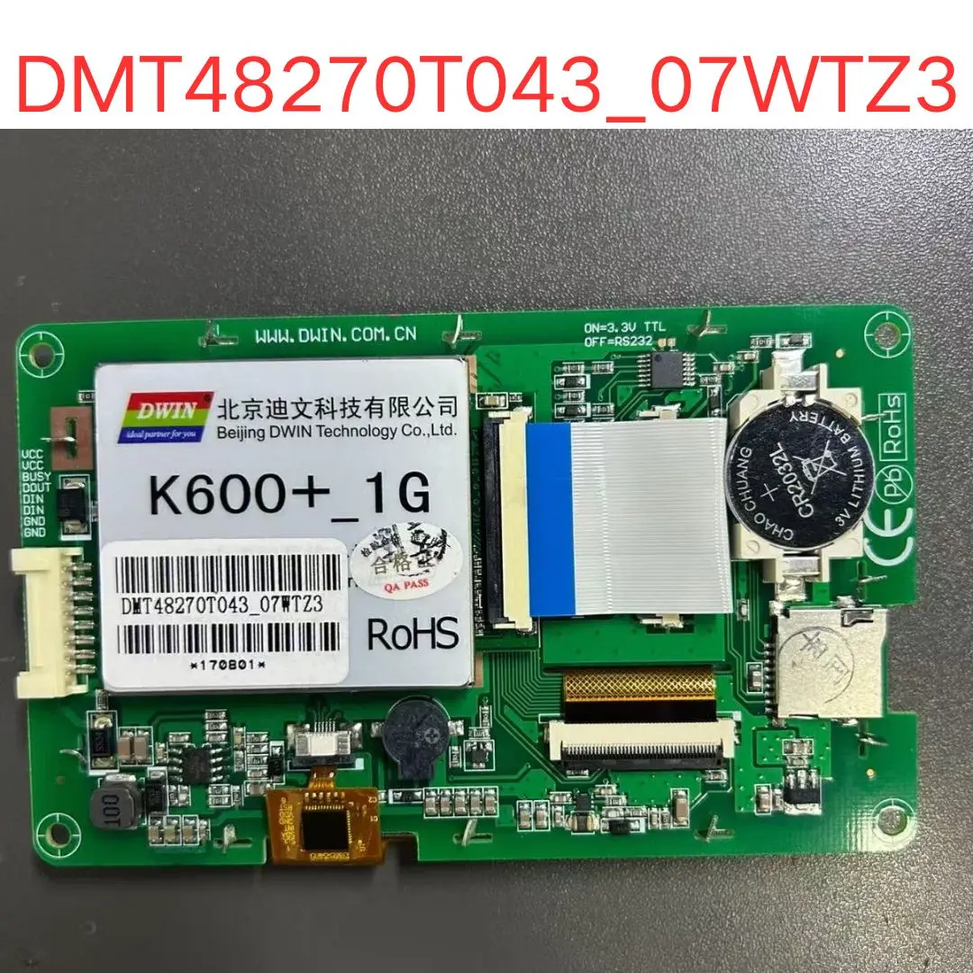 

Second-hand test OK K600+_1G touch screen DMT48270T043_07WTZ3 Fast delivery