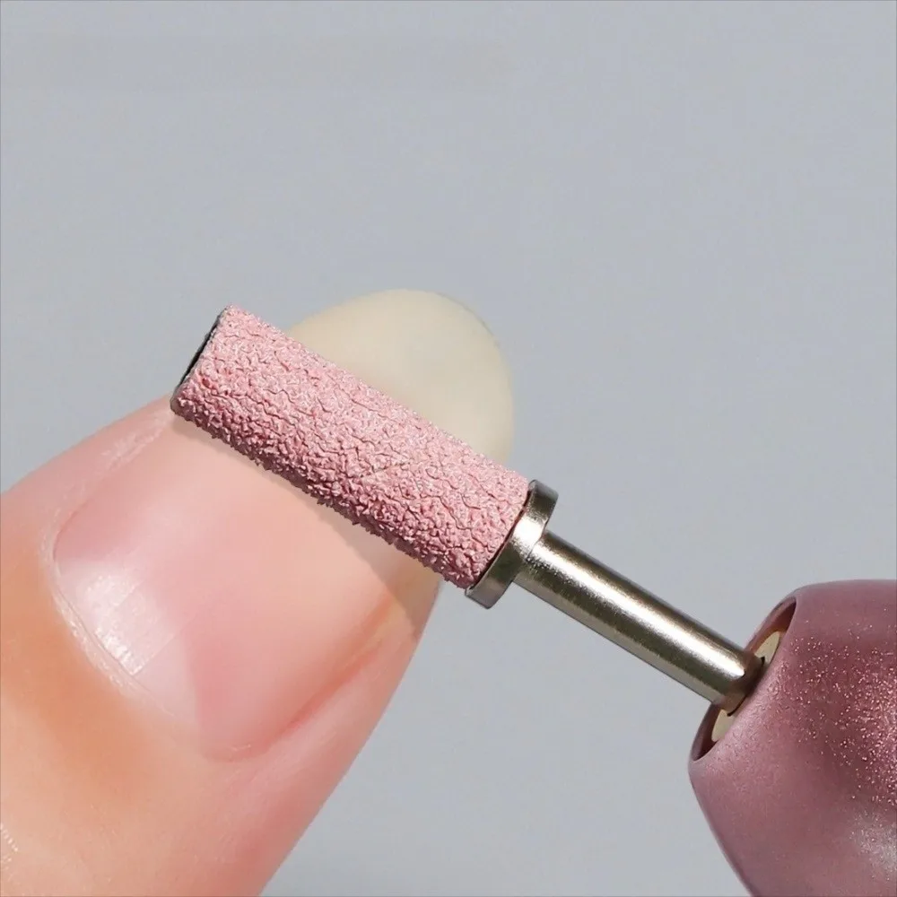 #180 #240 Nail Sanding Bands Seamless Design Efficient Sanding Electric Nail Drill Dust-Free Mini Size Nail Salon Tool Nail Care