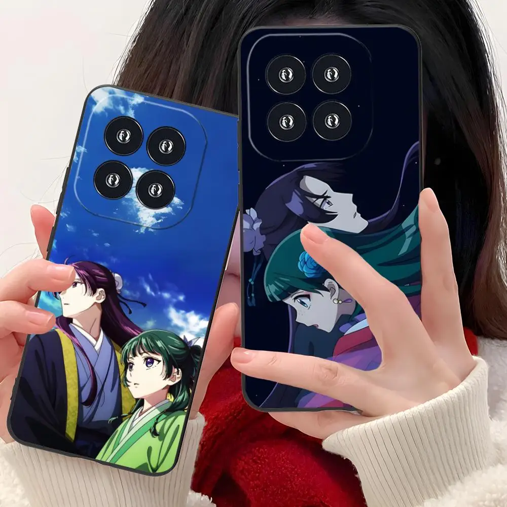 

Чехол для телефона Apothecary Diaries Jinshi Maomao для Xiaomi 15 14 13 12 Mi 11 T Ultra Lite Pro S X 5G с цветной печатью для смартфона