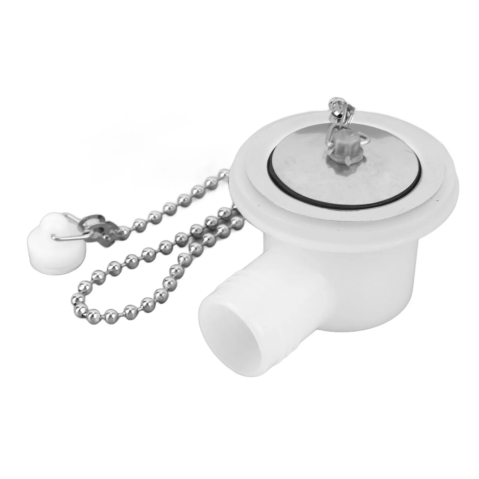 Сливной соединитель для раковины на колесах, защита от трещин, простая установка, сливная пробка из нержавеющей стали, адаптер для шланга, герметичный для яхты