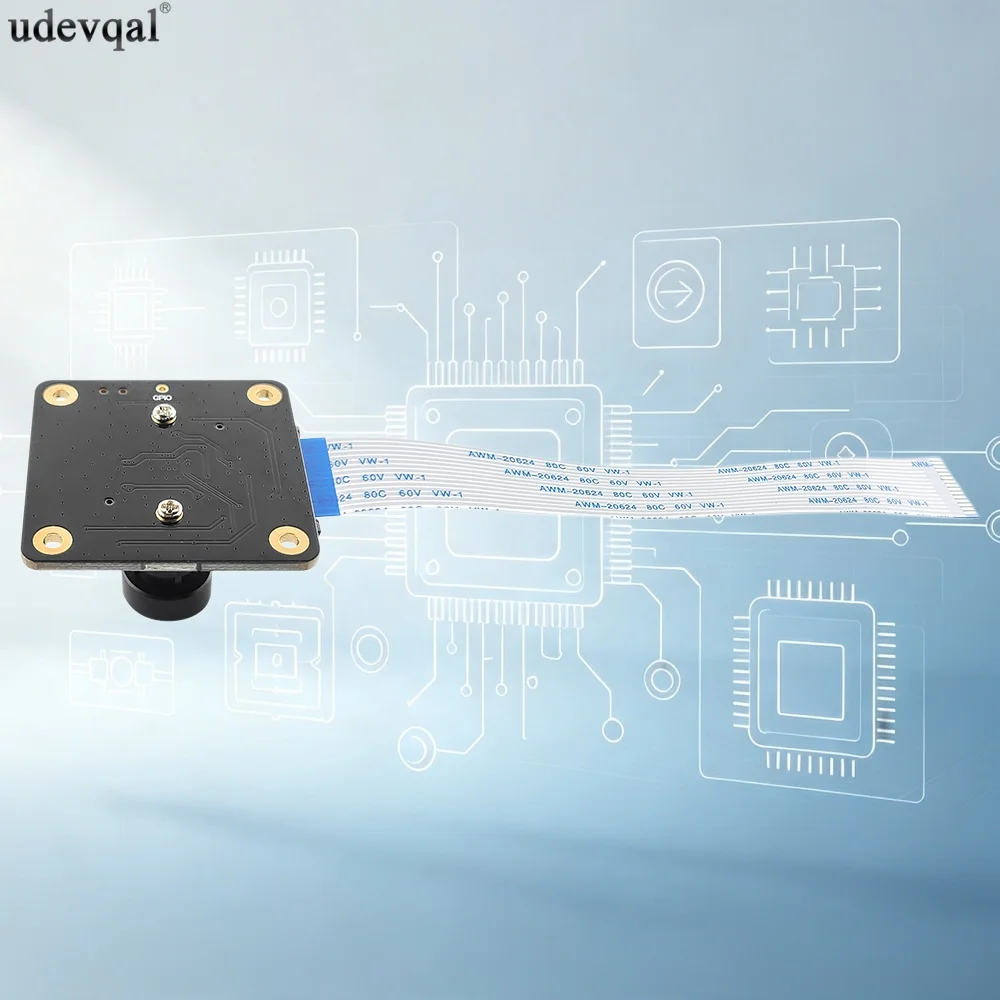 IMX290 Camera Module for Raspberry Pi 5 4B 4 3B 3 ZERO 2W 1920*1080 2MP IR-CUT Night Vision 83 Degrees Adjustable 3.95MM Focal