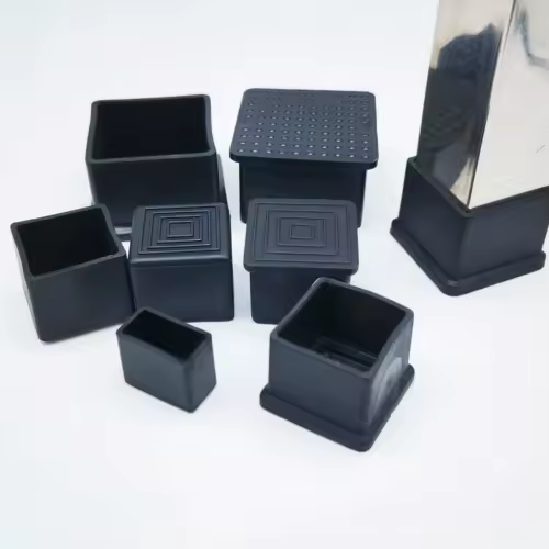 4pcs 6/8/10/12/14/16/19/20-120mm Round Black PVC Soft Rubber Pipe Sleeve Tube Cap Table Chair Foot Non-slip Pad Protective Cover - Image 4