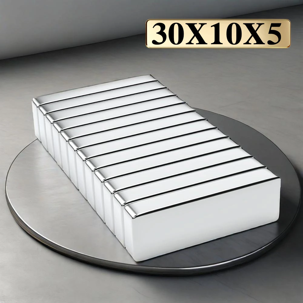30x10x5mm Block Kühlschrankmagnete imanes para manualidades für Kühlschrank, Büro, Heimwerker