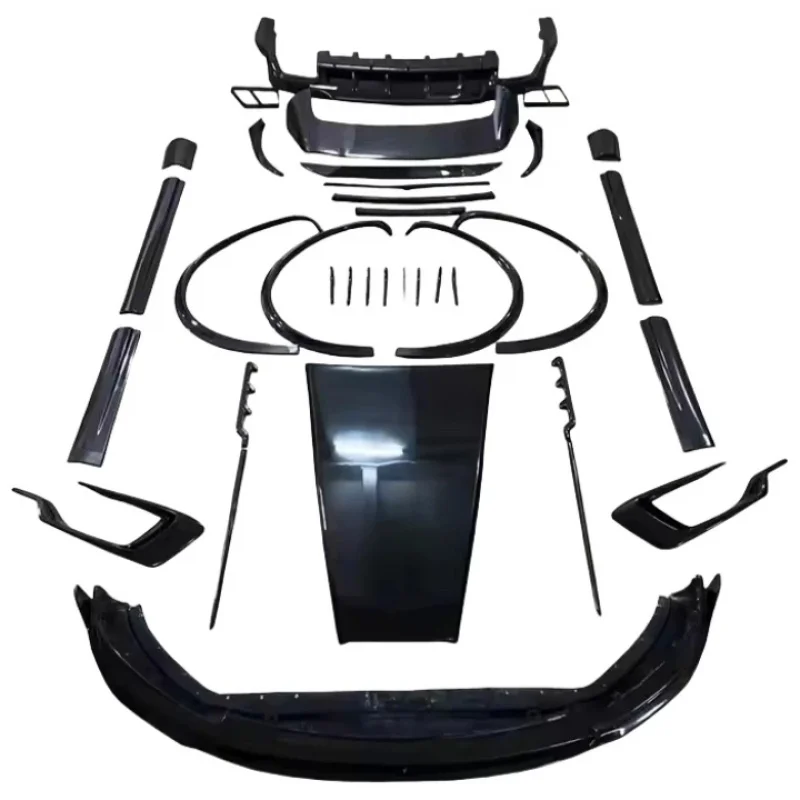 All-New Carbon Fiber Body Kit — Perfectly Fitted and Designed Exclusively Levan (Includes Front Lip, Rear Lip, Spoiler,