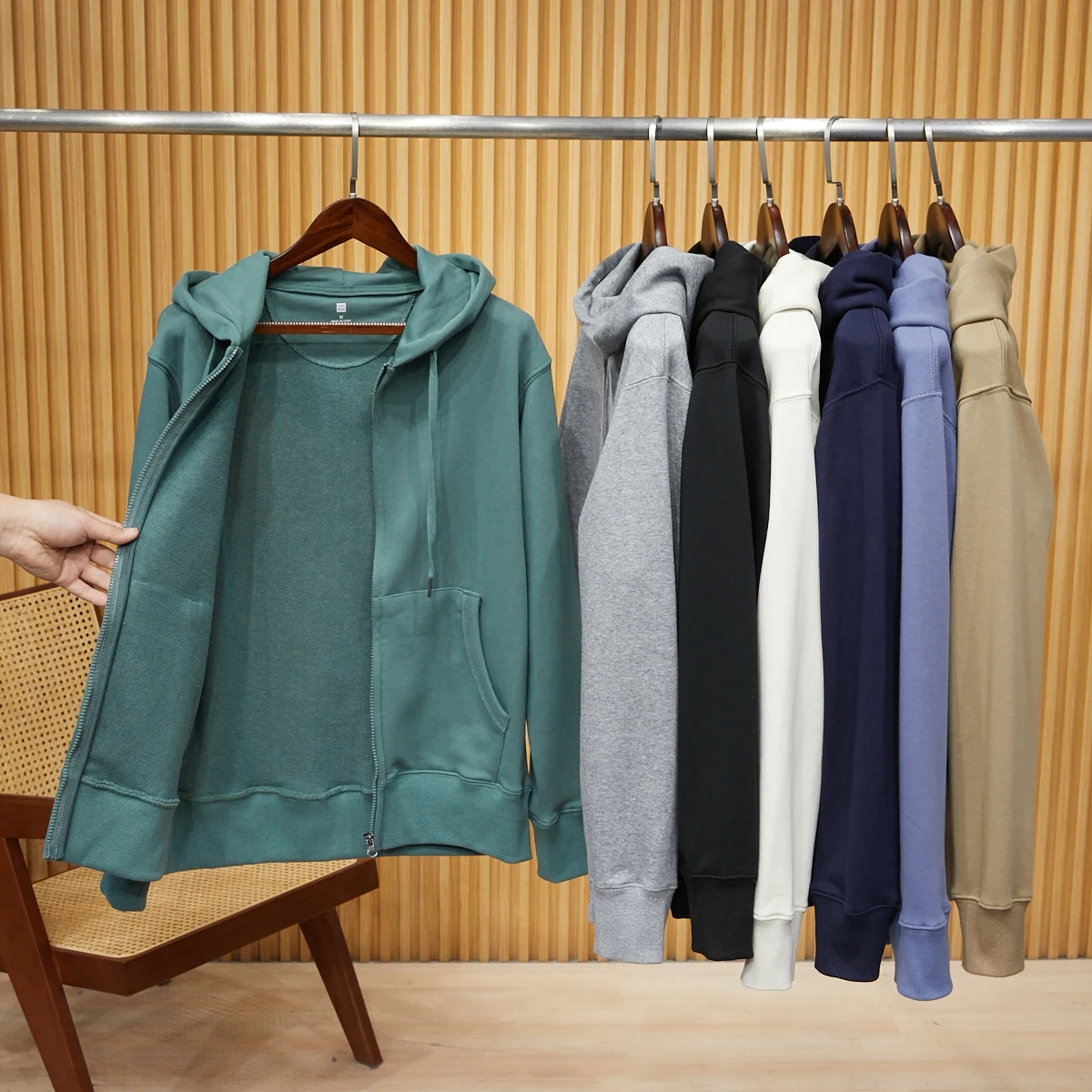 

Парные весенние мужские спортивные повседневные толстовки-кардиганы с флисовой подкладкой, базовые универсальные однотонные модели 2023 года