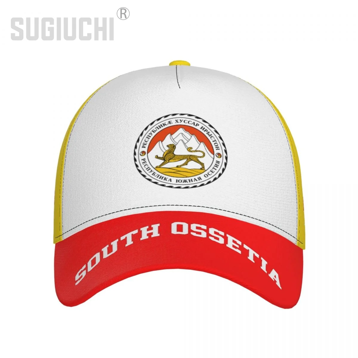 Unisex South Ossetia Flag South Ossetians Adult Baseball Cap Patriotic Hat for Baseball Soccer Fans Men Women