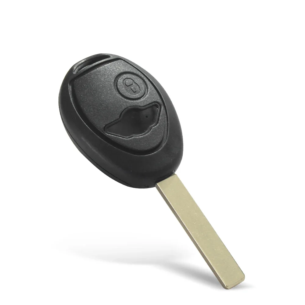 KEYYOU Key Shell Fob per BMW Mini Cooper S R50 R53 Rover 75 per BMW Remote Car Key Case Cover 2 Button Uncut Blade sostituzione
