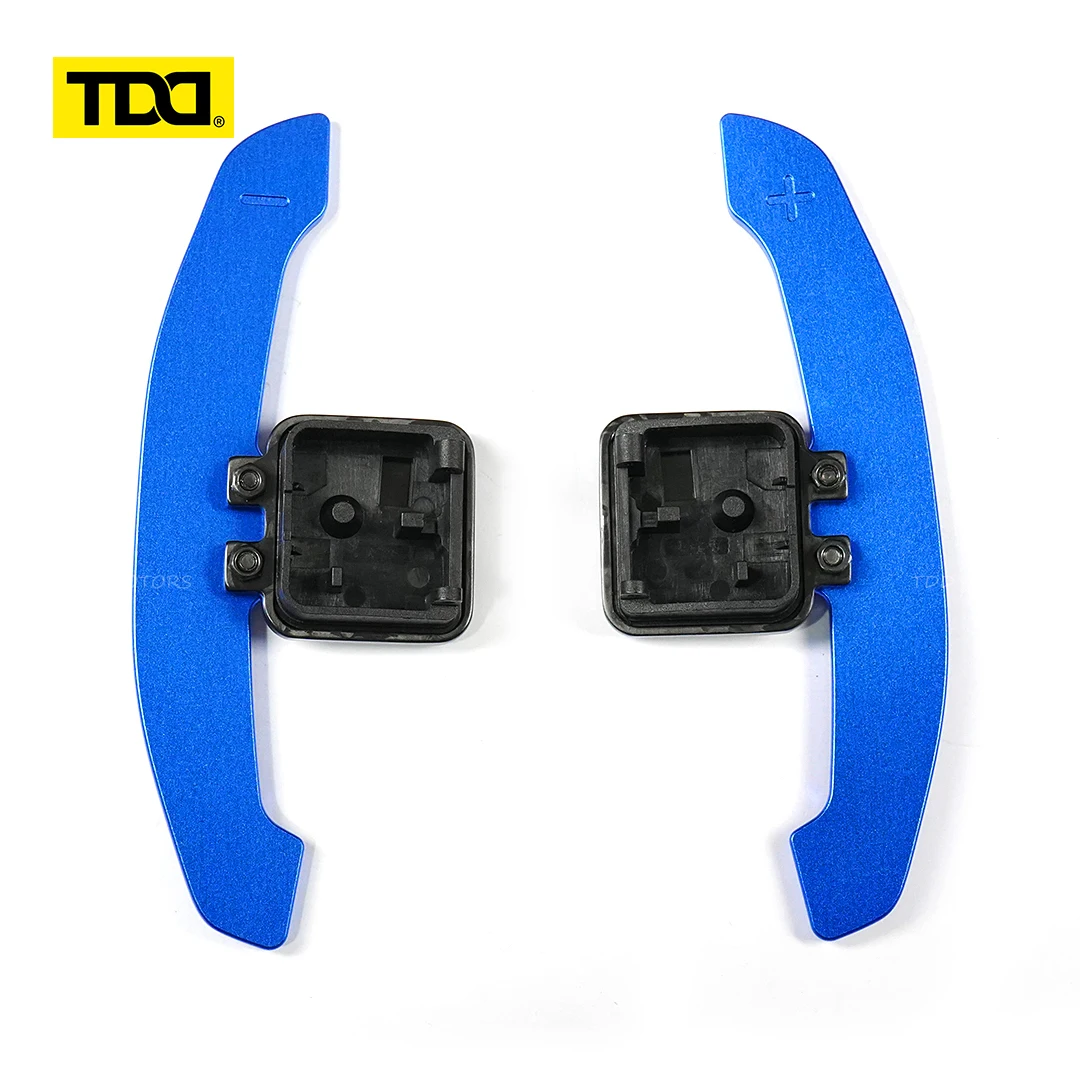 TDD  Fif for AUDI 5A3 S3 RS3 A4 S4 RS4 A5 S5 RS5 Q5 SQ5 Colored Aluminum Alloy Steering Wheel Paddle Shifters Car Accessories