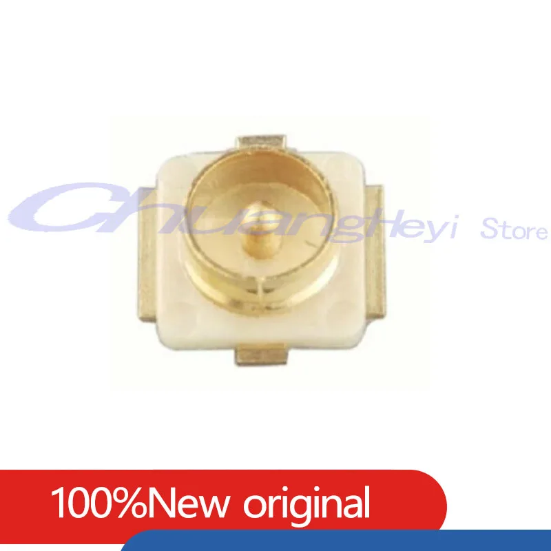 100Pcs/Lot  U.l IPEX/IPX Connector U.F-R-SMT Patch RF Coaxial Antenna Base 20279-001E