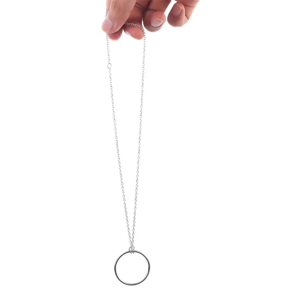 Trick Magician Accessory Magic Props Puzzle  For Children Close-Up Magic Tricks Magic Ring Magic Ring Chain Metal Knot Ring