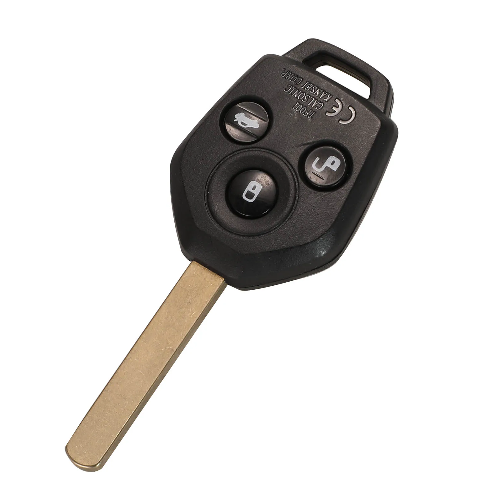 jingyuqin 433MHz 4D62 ID60 G Chip 3 Button Remote Key for Subaru Forester OutBack XV Origianl/ Upgraded Flip Folding Key Fob