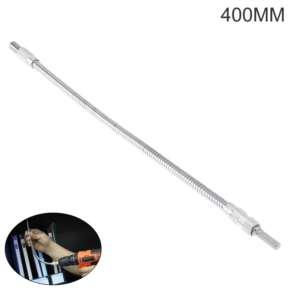 

400mm Lengthened Universal Shaft Tool Metal Drill Bit for Connecting Electric Drill and Drill Bit to Make Electric Drill Work