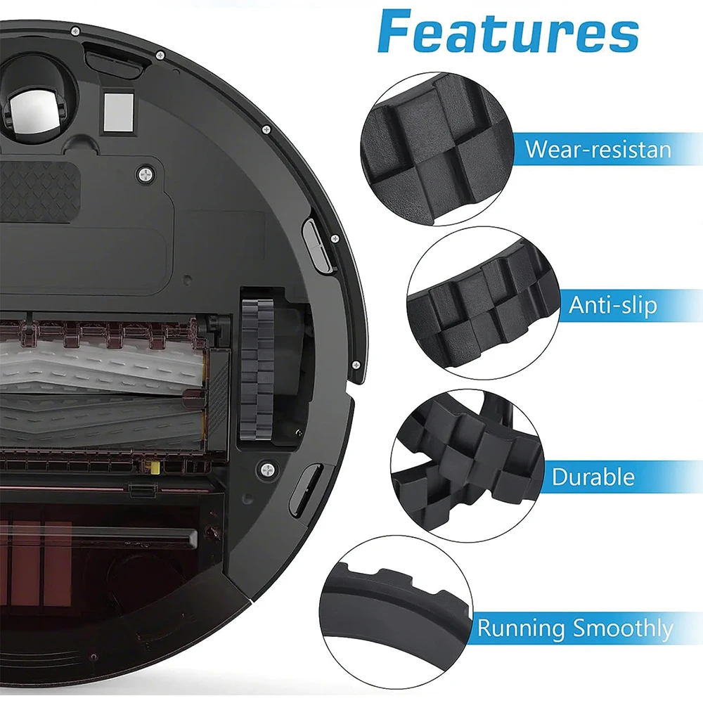 Spare Parts For iRobot Roomba 800 900 Series 860 870 880 890 966 980 etc.Vacuum, Main Side Brush Hepa Filter Wheel Replacement image 5