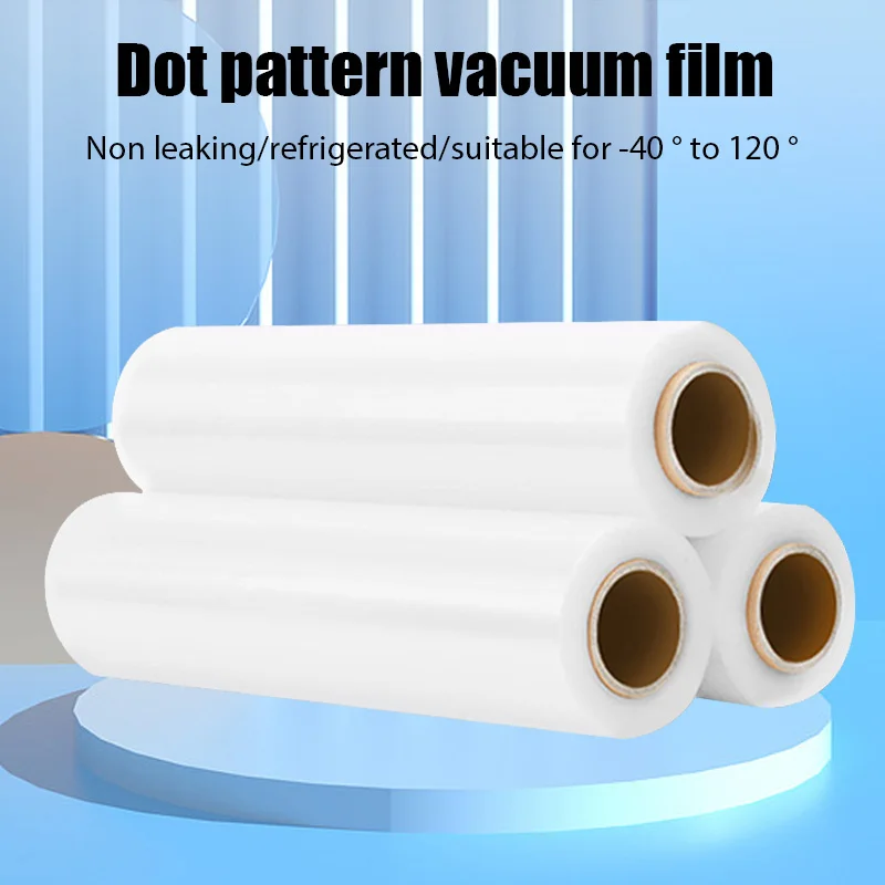 Vacuum Roll Bags For Vacuum Food Sealer Food Storage Vacuum Bags for Vacuum Packing Machine 12*500cm /Roll Food Fresh Vacuum Bag