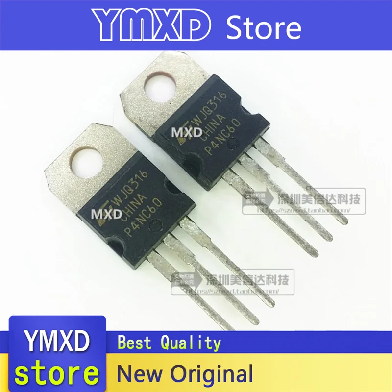 10pcs/lot New Original P4NC60 STP4NC60 field-effect Tube TO-220 In Stock