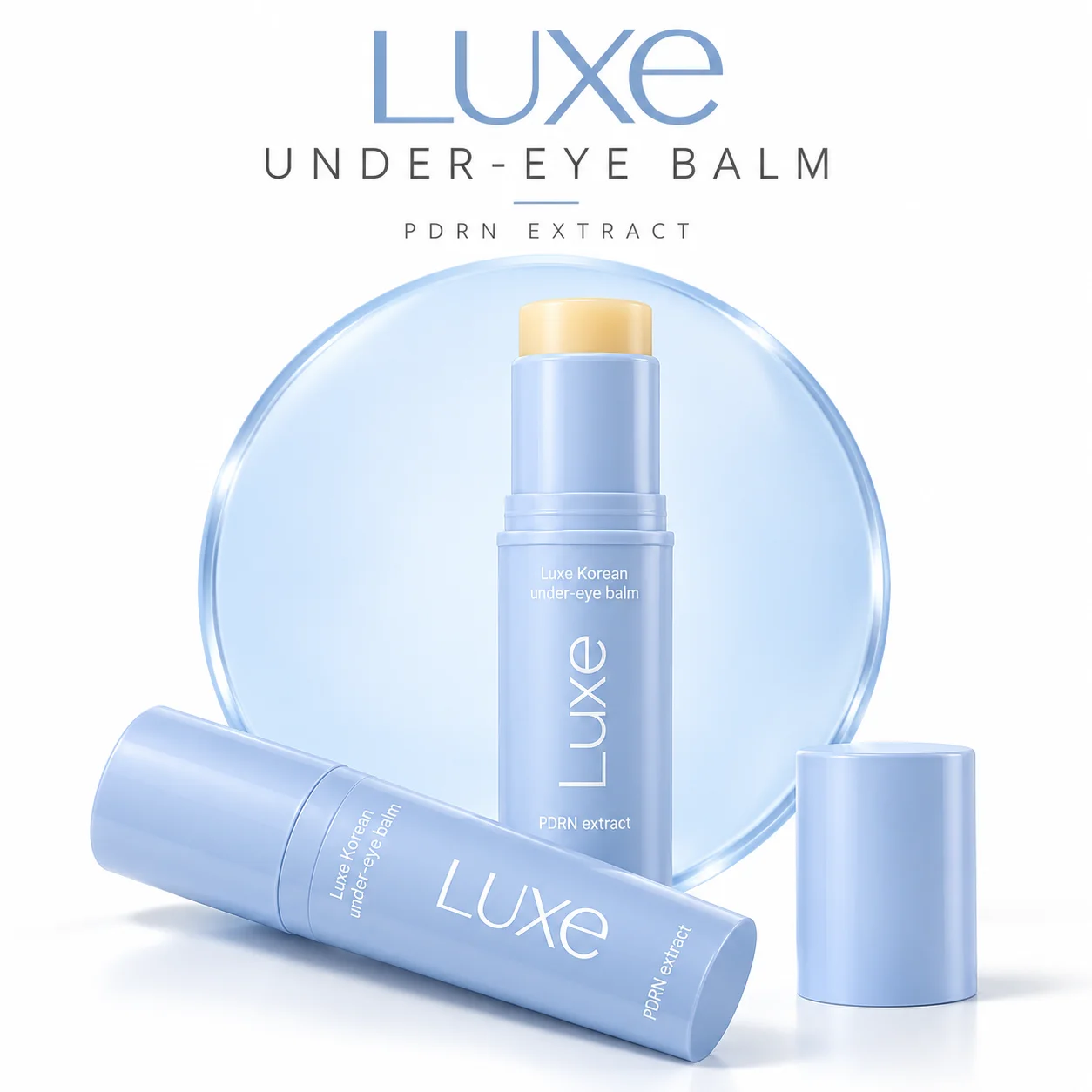 Luxe Under Eye Balm Eye Moisturizer Stick Hydrating & Nourishing Eye Balm Soothe Dry Skin Around Eyes LongLasting Nourishing
