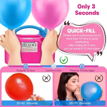 6 最佳銷售 氣球充氣器 - №5