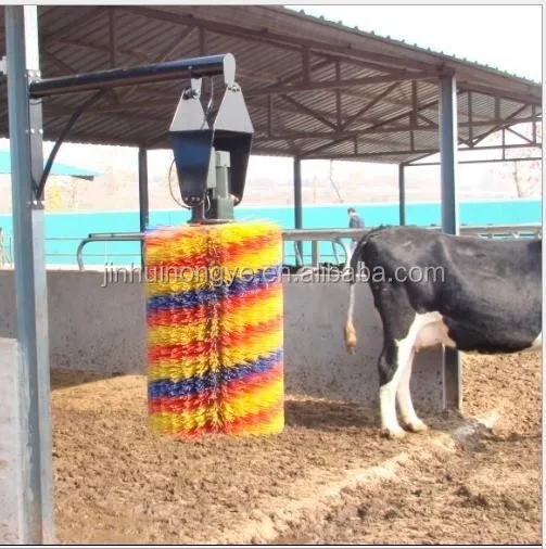 

cleaning cow brush/farming roller cleaning brush/cattle/cow brush with electric motor