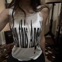 Woman Slim Lace Soft Halter Tops Harajuku Punk Y2K emo Crop Tops Clothing Classic Singlet Rock Vintage Vest Hot Girl Camisole