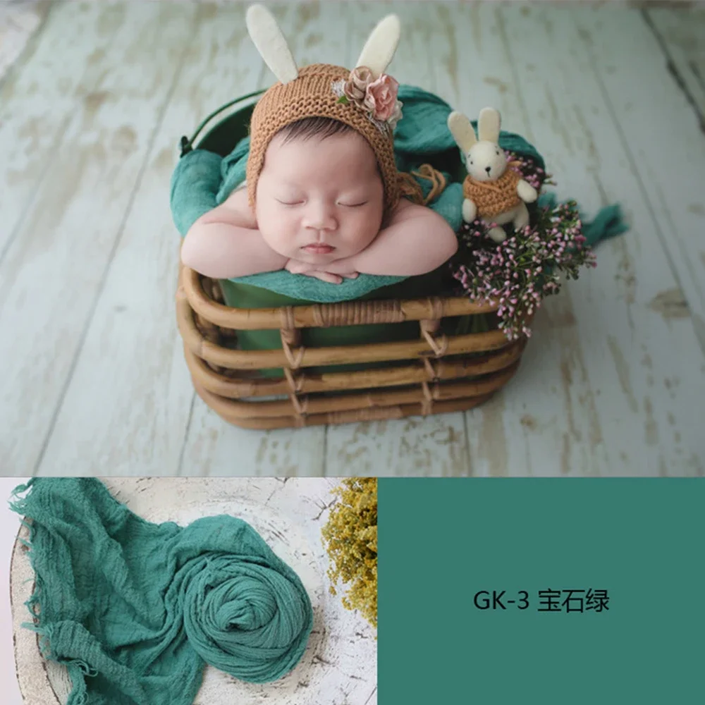 Stretch Baby Wraps Cloth Newborn Photo Props Blanket Wrap Cotton Soft Infant Boy Girl Photography Props Wraps Accessories