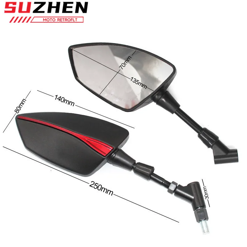 For YAMAHA XMAX300 XMAX400 XMAX X-MAX 125 250 300 400 Motorcycle Side Mirror rearview Mirrors image 4