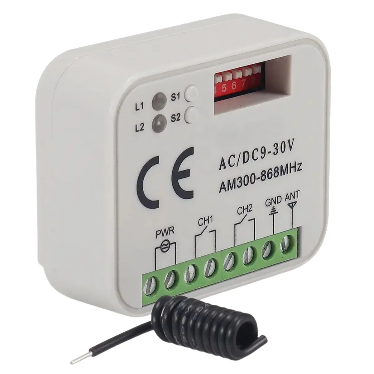 Handel hurtowy 2 kanałowy Rx-Multi 300-868 MHz AC/DC 9-30 V odbiornik do elektronicznego zamka drzwi garażowych