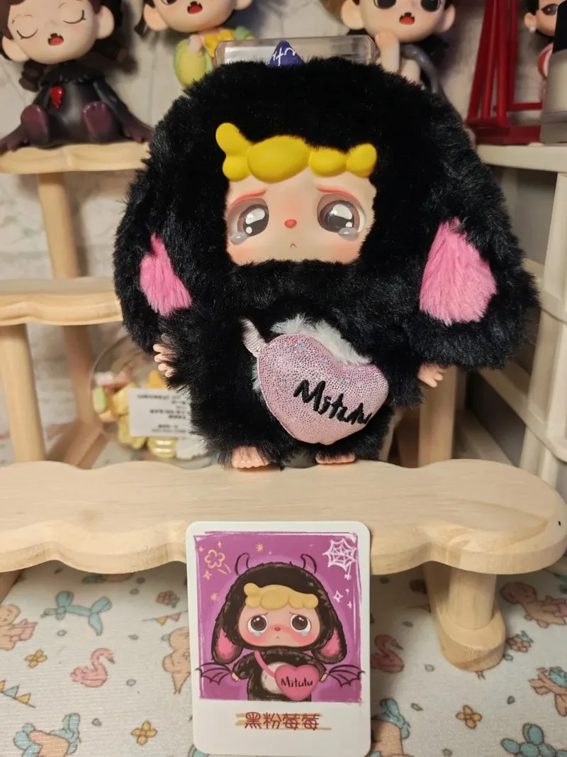 Auf Lager Baby Drei Neue Original Mitutu Hulala Blind Box Action Figur Spielzeug Kawaii Puppen Mystery Box Action Figur Kinder Geschenk