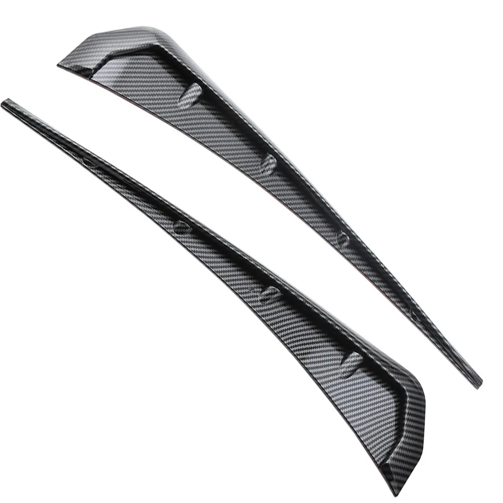 

1 пара декоративных наклеек на боковые воздуховоды автомобиля, универсальные внешние аксессуары для авто, накладки на боковые воздуховоды