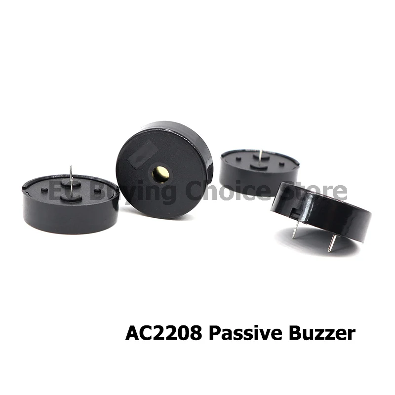 

100 шт./5 шт. AC2208 пассивный пьезоэлектрический зуммер переменного тока 3-24 В 22*8 мм мини-пьезозмейки динамик частота 4 кГц Diy электронный