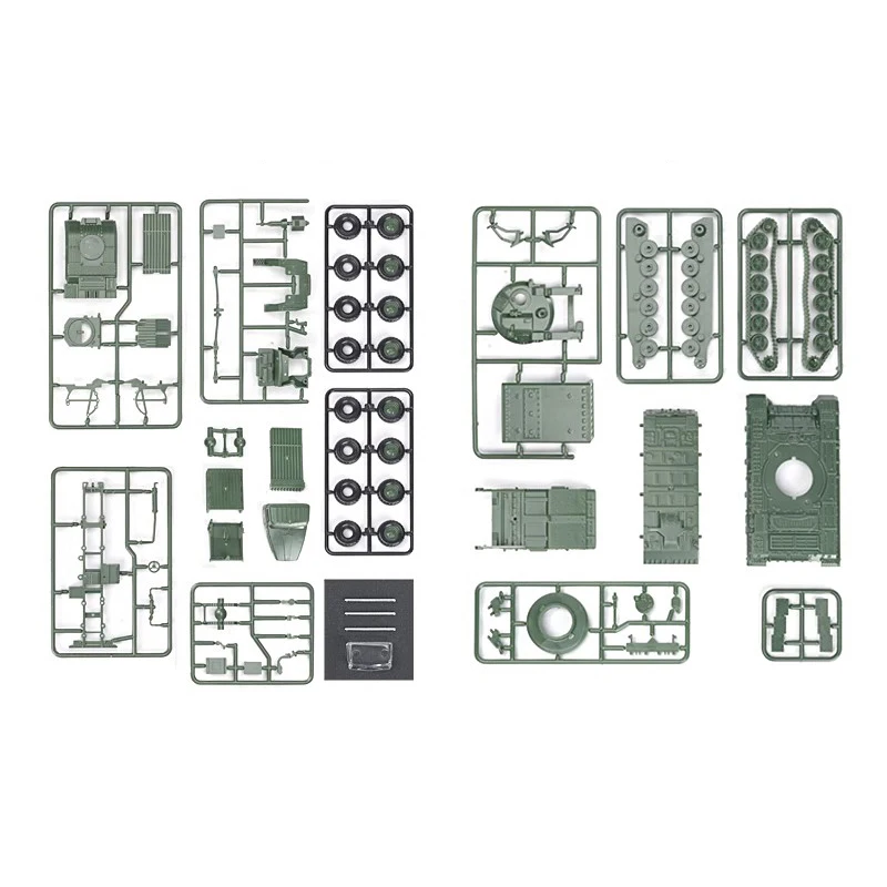 1/72 Russian Army BM-21 Hail Rocket Launcher T-14 Armata T90MS Tank Assembly Military Model Puzzle Armoured Vehicle Building Toy