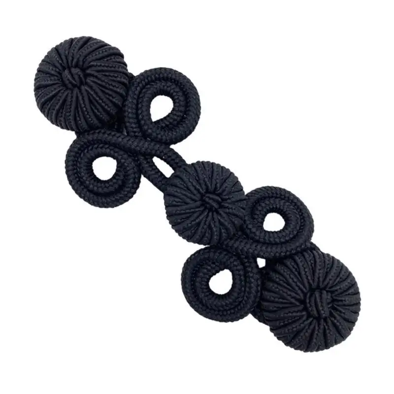 39BD Chinese Knot Button Cheongsam Buttons Knot Fastener Suit Invitation Gift Box DIY Handmade Crafts Clothing Accessory