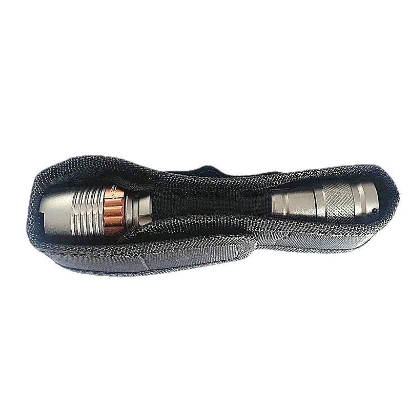 Portable Flashlight Cover Bag Max Width 3.2cm Electric Hand Torch Bag Holder Pouch Case Survival Kit Accessories 14.5cm Length