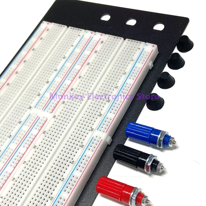 1660-hole breadboard lab bench Solderless circuit tester ZY-204 for electronic circuit assembly Experiment Test Robotics