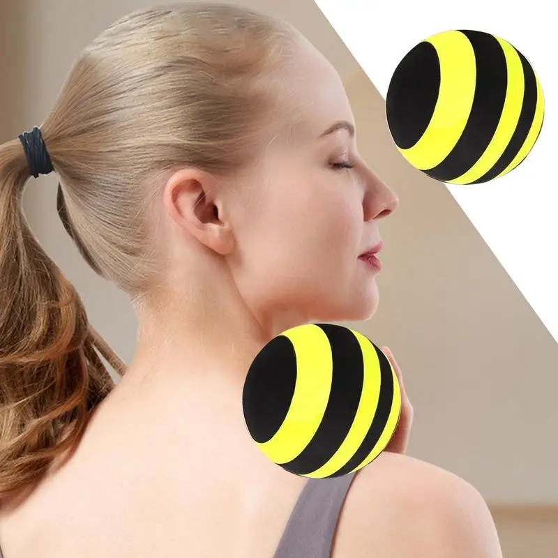 

Fitness Massage Ball for Back Fitness Muscle Relaxation Massager Tool Portable Back Relaxation Massage Ball for Back Neck