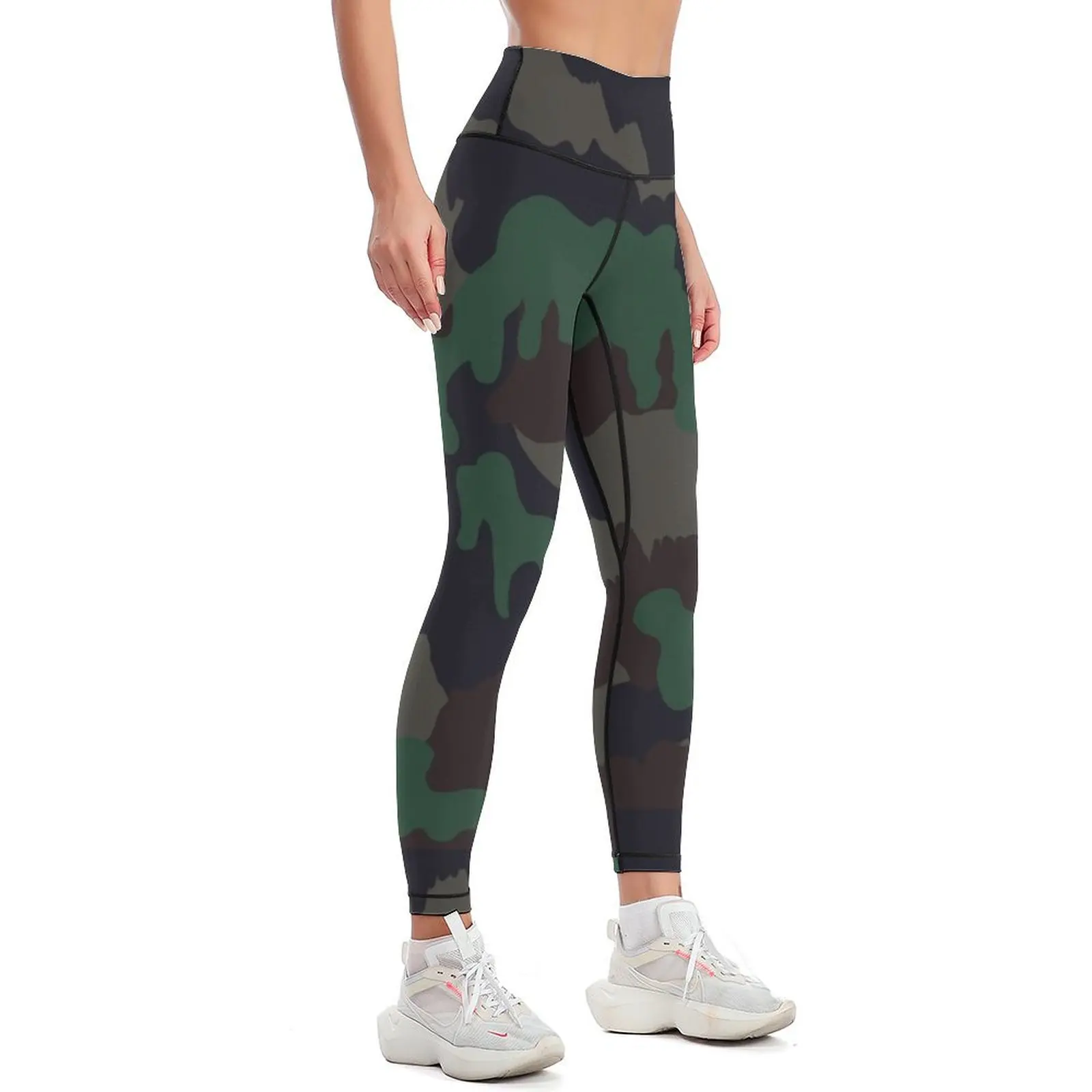 TAZ-90 (Swiss Woodland Camouflage) Leggings sport pants Sweatpants sportswear woman gym 2024 sports for push up Womens Leggings