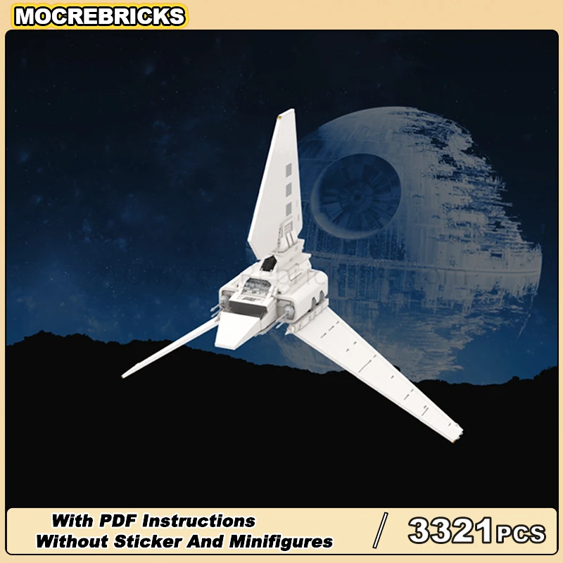 

MOC-219590 Ultimate Collection Series Interstellar Fighter Строительные блоки Сборка Модель Кирпичи Игрушки Детские головоломки Подарки