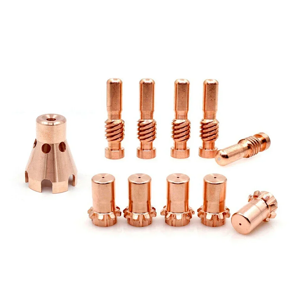 

Enhanced Efficiency 11pcs Electrode Tip KP20621B1 KP20651 for Electric ProCut255580 Torch Strict Quality Control